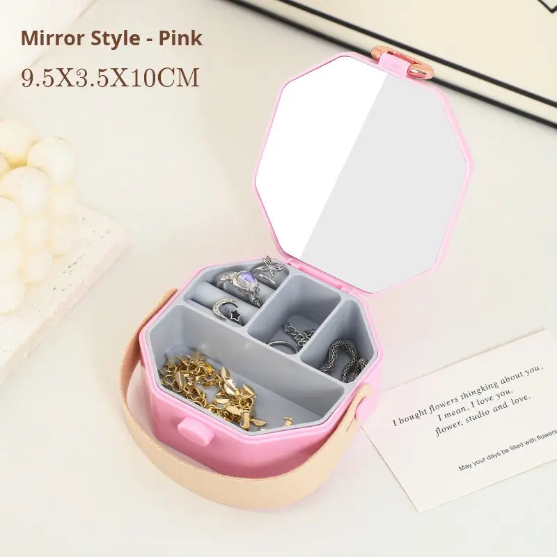 Mini Multi-Functional Jewelry Organizer Box