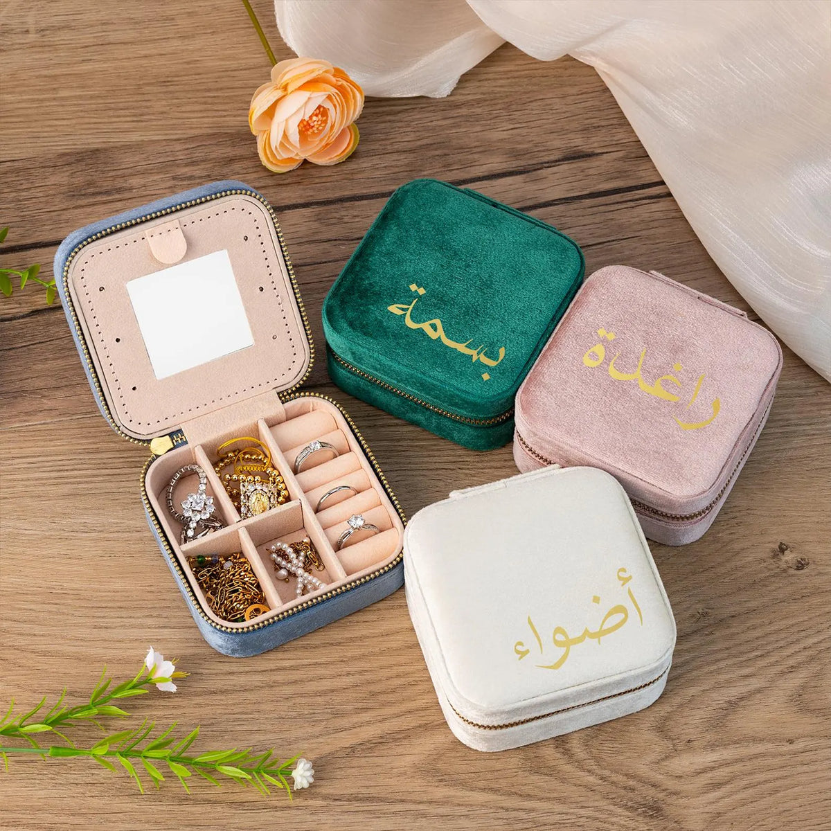Custom Arabic Name Jewelery box